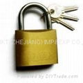 POFIKT BRASS PLATED IRON PADLOCK