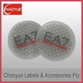 3D Soft pvc label with embossed logo