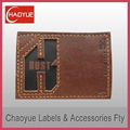 Genuine Leather jeans label 2