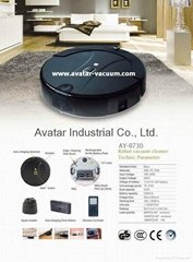AY-8730 robot vacuum cleaner (can OEM / factory) 