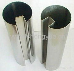 Stainless Steel Groove Tube