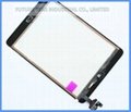 iPad Mini Digitizer Touch Screen with IC Connector & HOME FLEX Assembly  2