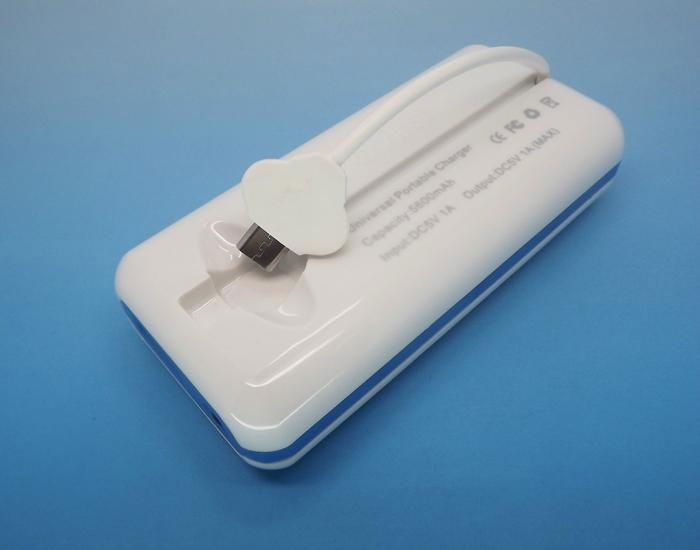 the newest 5200mah portable power bank 5