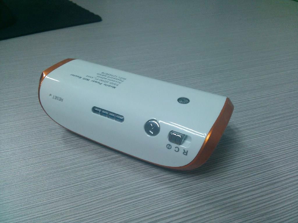 mobile power 3G wifi router 2