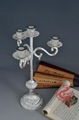 Silver Candle Holder-Chrysanthemum Candlestick 1