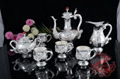 Silver coffee sets  coffee cups