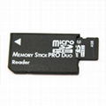 MicroSD to Memory Stick Pro Duo Adapter Single slot 1