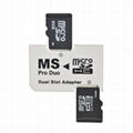 MicroSD to Memory Stick Pro Duo Adapter Dual slot 2