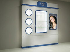 cosmetic display counter