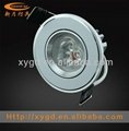  3w led downlight singapore AC85-265V 300lm with CE & RoHs 