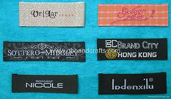 clothing woven label