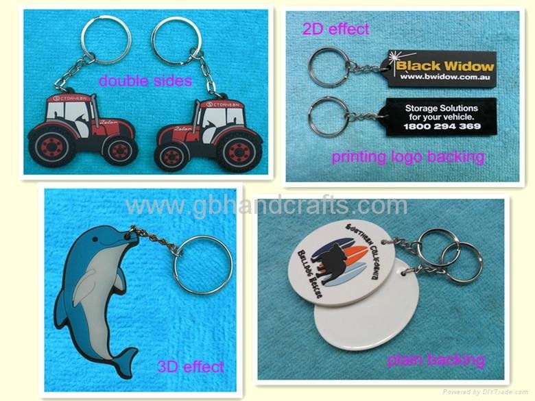 various promotional keychain