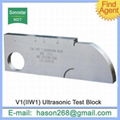   V1(IIW1) ndt ultrasonic nondestructive testing calibration test block