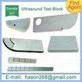 NDT inspect ultrasound test block