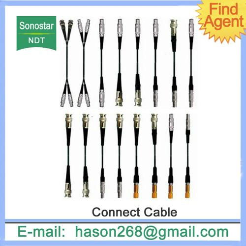 ndt ultrasonic transducer Connect Cable nondestructive testing