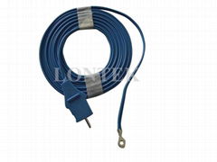 Grounding plates cable
