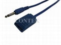 Electrosurgical neutral plate cable