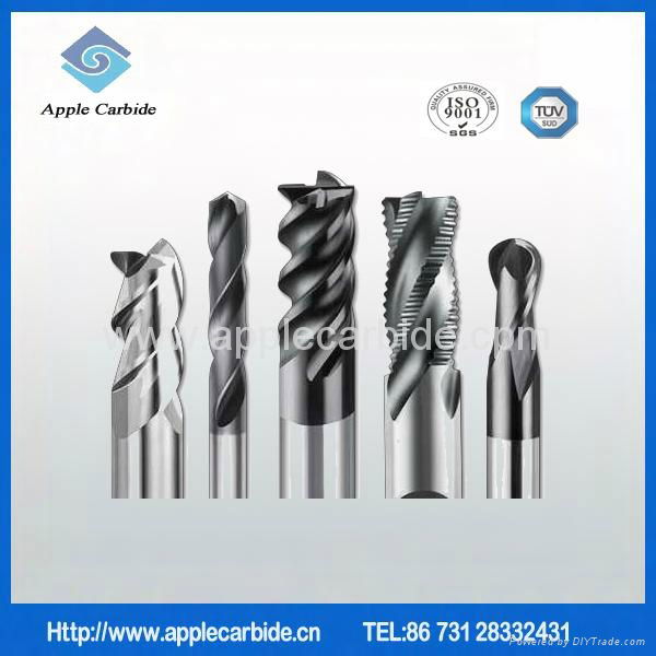 end mill cutter sizes 2 flute flattened carbide end mills 2
