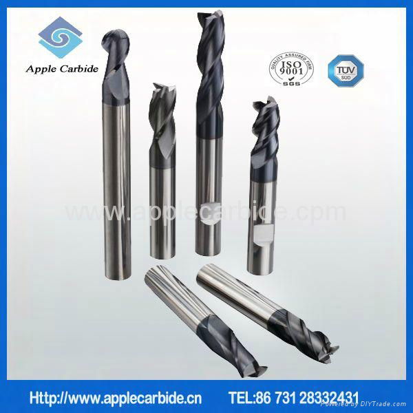 end mill cutter sizes 2 flute flattened carbide end mills 3