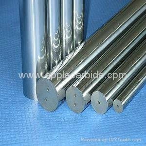 Various sizes of polished tungsten carbide rods 