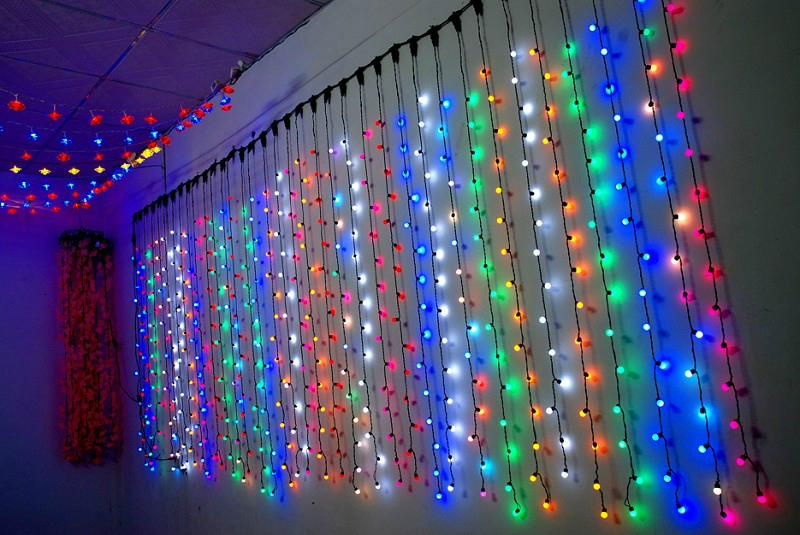   LED string ball light  5