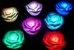 Led rose wedding light