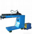 Carbon dioxide straight seam welder