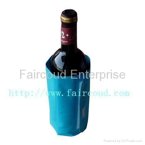 beer cooler can cooler wine cooler  Reusable gel bollte wine cooler