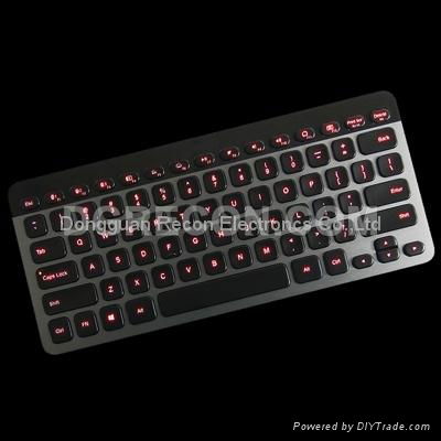 Illuminated Bluetooth keyboard for Win 8, Android and IOS