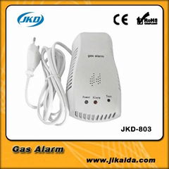 Portable gas detector for home alarm