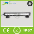 20" 60W single row LED work light bar