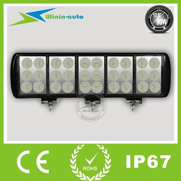 17.5" 90 W Epistar LED Light bar for ATV SUV 6000 Lumen WI9032-90