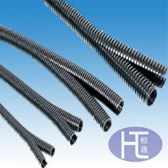 Plastic black cable conduit hose