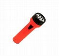 PLASTIC RECHARGEABLE FLASHLIGHT