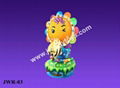 Sun flower rotating kiddy ride game