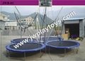 4 in 1 bungy trampoline jumping
