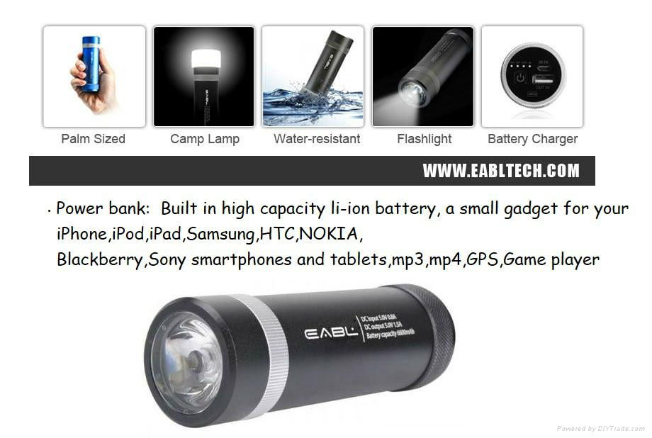 High Quality Universal Portable Mobile Phone Power Bank 3