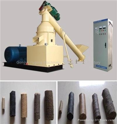 Flat Die Biomass Briquette Machine
