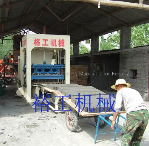 QT4-20 Semi-automatic Brick/Block Making Machine 2