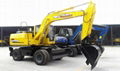 WYL135-8 Wheel Excavator