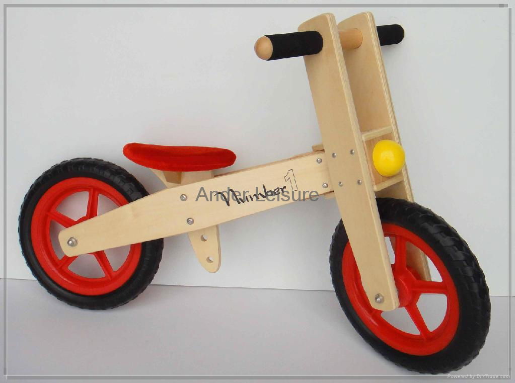 Kid Wooden Balance Bike