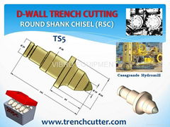 ROUND SHANK CHISEL TS5