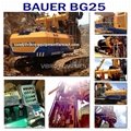 BAUER BG 25 DRILLING RIG