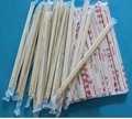 Round Disposable Bamboo Chopsticks 2