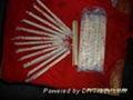 Platic wrapped Round bamboo chopsticks 1