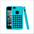 Newest dot hole color tpu case for