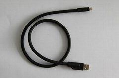 Flexible standing usb cable