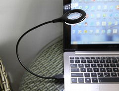 Flexible USB LED Lamp With Magnifier