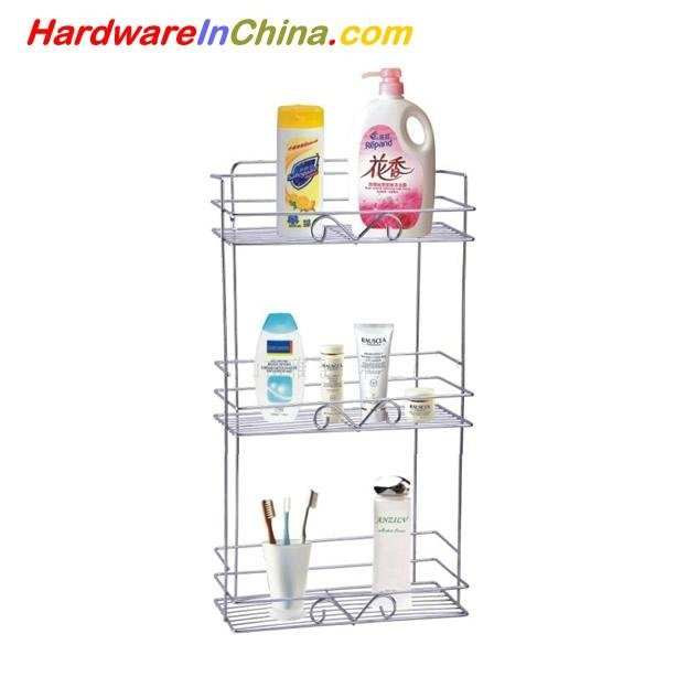 China Hardwar Accessories Factory Supply Shower Caddy Rack