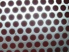 Stainless steel perforated mesh